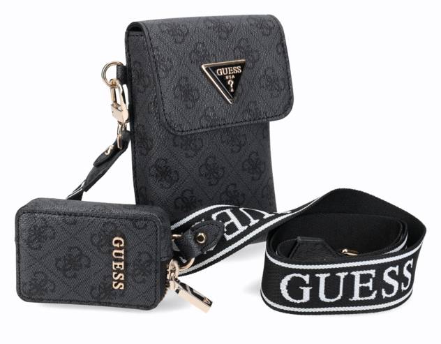 GUESS Umhängetasche "Latona Flap Chit Chat" Vierteljährliche Förderung