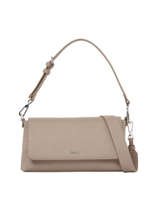 CALVIN KLEIN CK MUST CONV SHOULDER BAG_MONO 50% Rabatt mit kostenlosem Versand