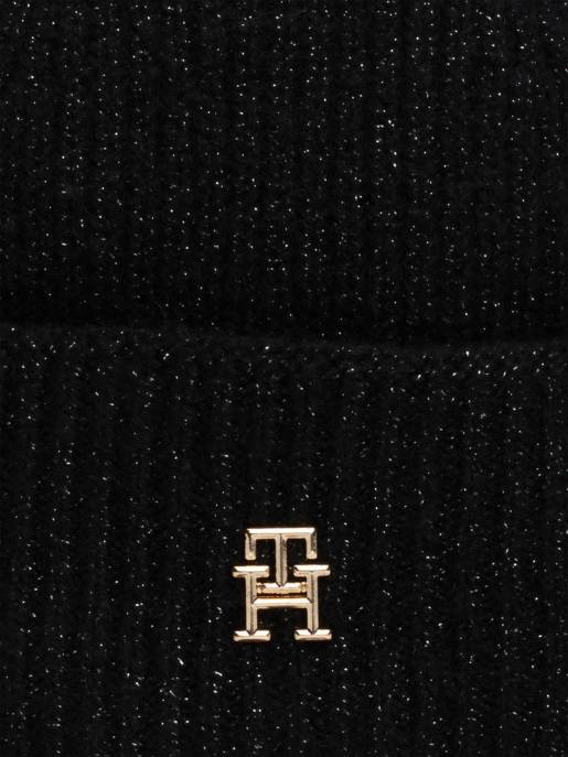 Tommy Hilfiger Luxe Mütze für stilbewusste Frauen Fabrikladen