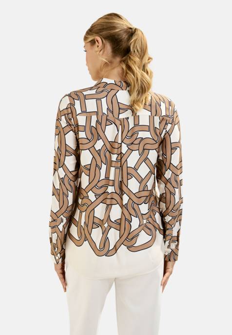 MILANO ITALY BLOUSE W COLLAR AND PLACKET AE 1/1 Tägliche Deals