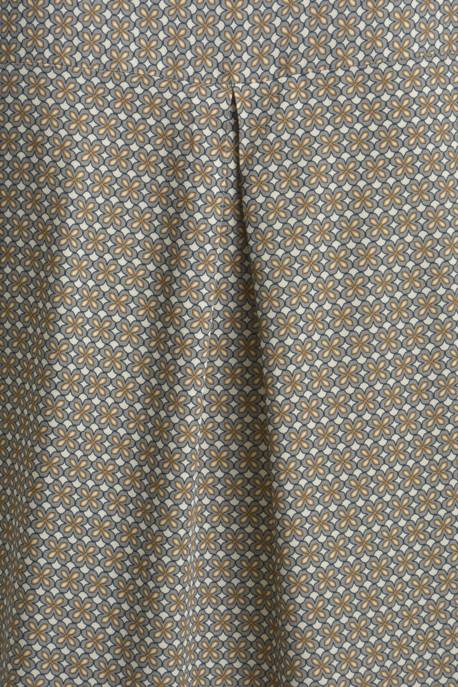 MILANO ITALY BLOUSE W COLLAR AND PLACKET AE 1/1 Sonderangebote