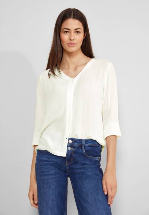 Street One Materialmix Shirt 50% Rabatt für begrenzte Zeit