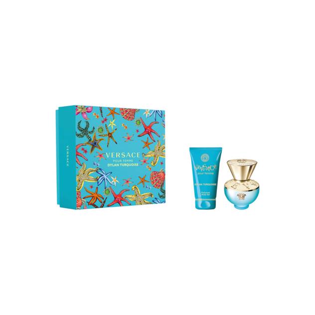 VERSACE "Dylan Turquoise" Set EdT 30 ml + Bodylotion 50 ml Heißer Verkauf