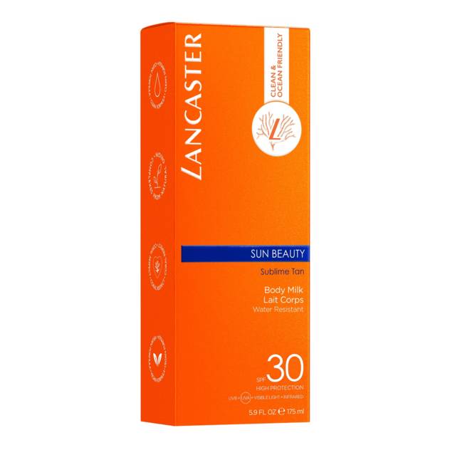LANCASTER "Sun Beauty Body" Milk SPF30 175 ml Weihnachtsangebot