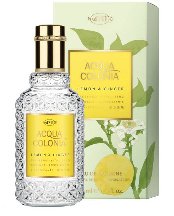 Acqua Colonia "Lemon & Ginger" EdC Spray 50 ml Große Rabatte