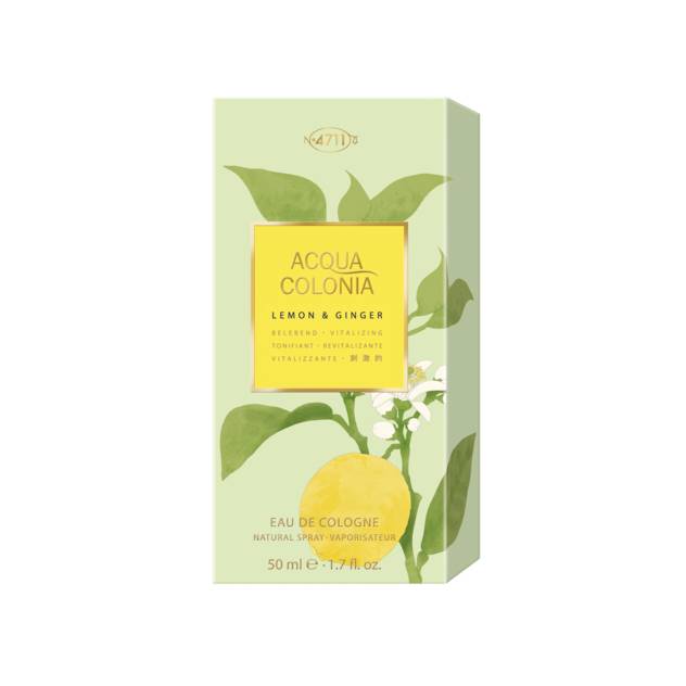 Acqua Colonia "Lemon & Ginger" EdC Spray 50 ml Große Rabatte