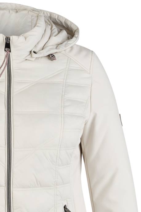 Barbara Lebek Jacke Stepp mit Kapuze Kostenlose Rückgabe