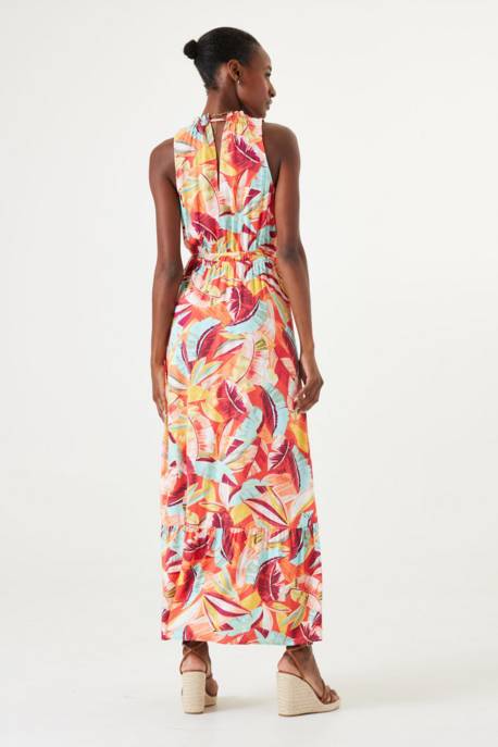 GARCIA Maxikleid mit floralem Muster Im Verkauf