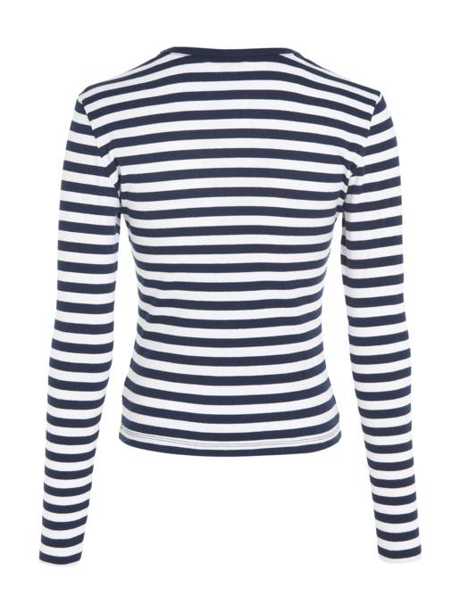TOMMY JEANS Langarmshirt "Rib Stripe" Meist gekauft