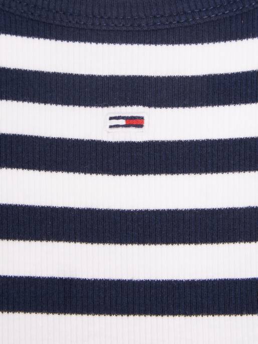 TOMMY JEANS Langarmshirt "Rib Stripe" Meist gekauft