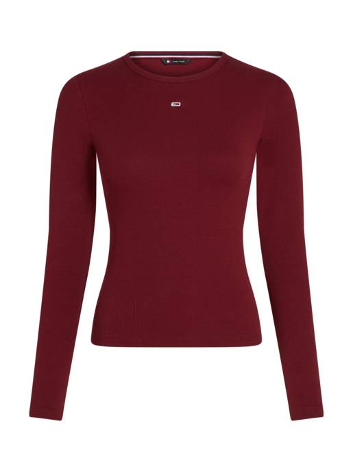 TOMMY JEANS Langarmshirt mit Rundhalsausschnitt Exklusivangebot