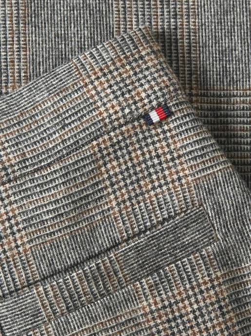 Tommy Hilfiger Wollmix Karomuster Minirock Lagerräumung