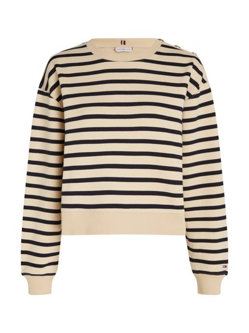 Tommy Hilfiger Langarm Sweatshirt mit Rundhals