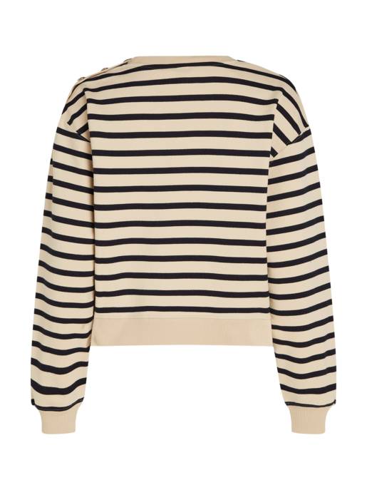 Tommy Hilfiger Langarm Sweatshirt mit Rundhals Online Outlet