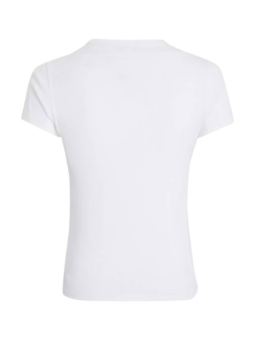 TOMMY JEANS TJW Slim Essential Rib SS EXT Zeitlich begrenztes Angebot