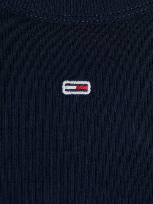 TOMMY JEANS TJW Slim Essential Rib SS EXT Exklusive Angebote