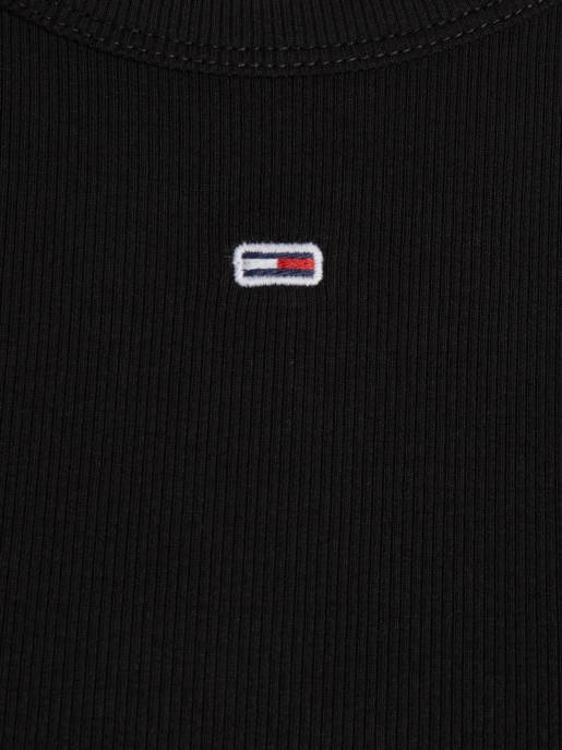 TOMMY JEANS TJW Slim Essential Rib SS EXT Blitzangebot