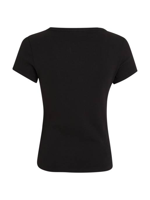 TOMMY JEANS TJW Slim Essential Rib V SS Neuheiten