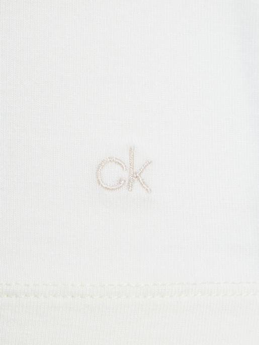 CALVIN KLEIN MODAL STRETCH SLIM MOCK TOP 1/2 Sonderangebote