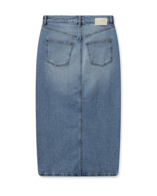 MOS MOSH MMMella Denim Skirt Tiefpreis