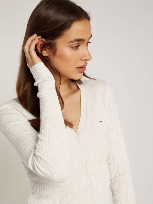 TOMMY JEANS TJW CABLE ESSENTIAL CARDIGAN Günstiger Verkauf