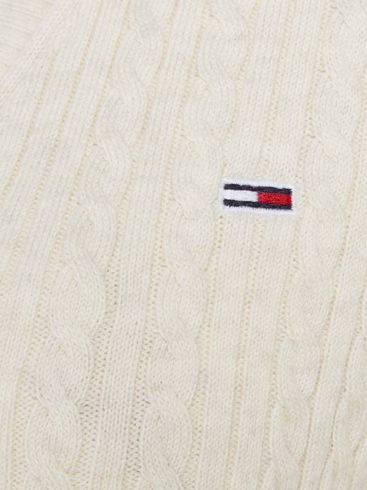 TOMMY JEANS TJW CABLE ESSENTIAL CARDIGAN Günstiger Verkauf