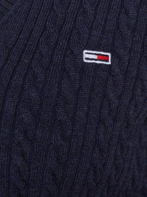 TOMMY JEANS TJW CABLE ESSENTIAL CARDIGAN Fabrikverkauf