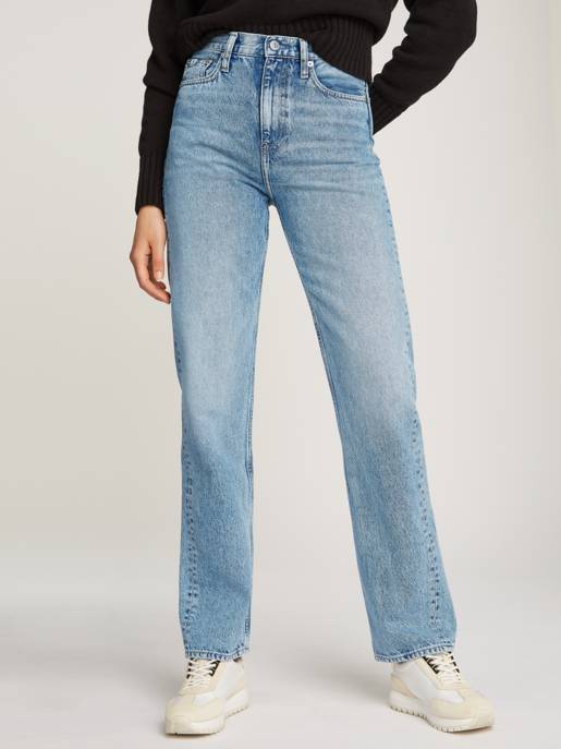 CALVIN KLEIN JEANS HIGH RISE STRAIGHT Tägliche Deals