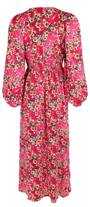 HUGO Maxikleid mit Blumenprint Sonderangebot der Fabrik