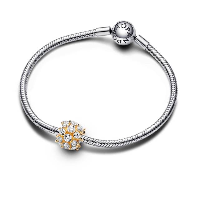 PANDORA Funkelndes Rundes Charm Heißer Verkauf