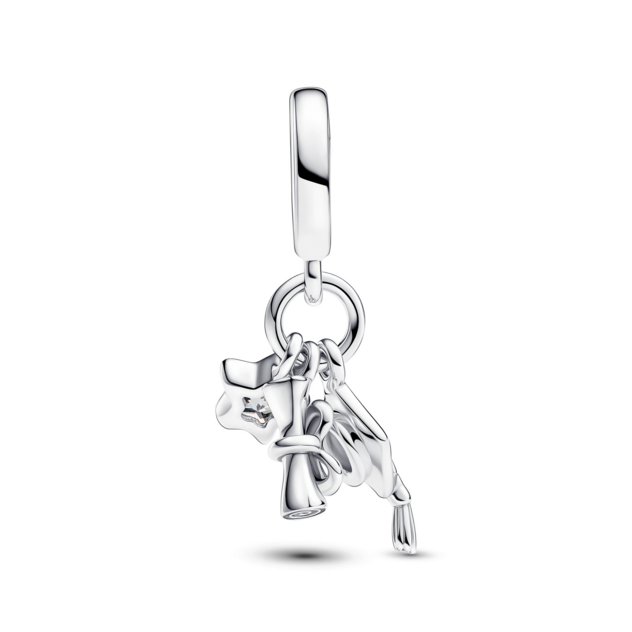 PANDORA Abschluss 2024 Dreifacher Charm-Anhänger Bis zu 55% Rabatt