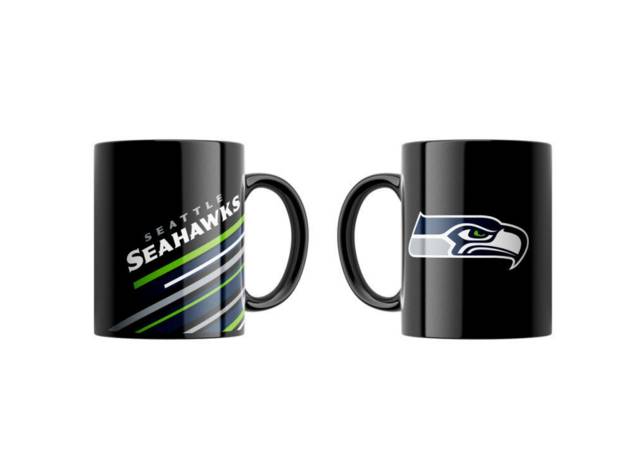 SEATTLE SEAHAWKS Seattle Seahawks Tasse Stripes, 330 ml Valentinstagsangebot