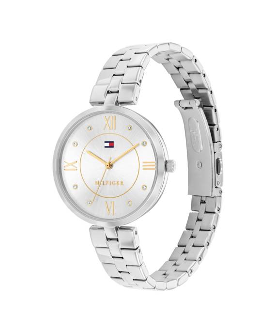 Tommy Hilfiger Uhr "Ella-W-SS-Rou-Sil-B-SS" Neuheiten