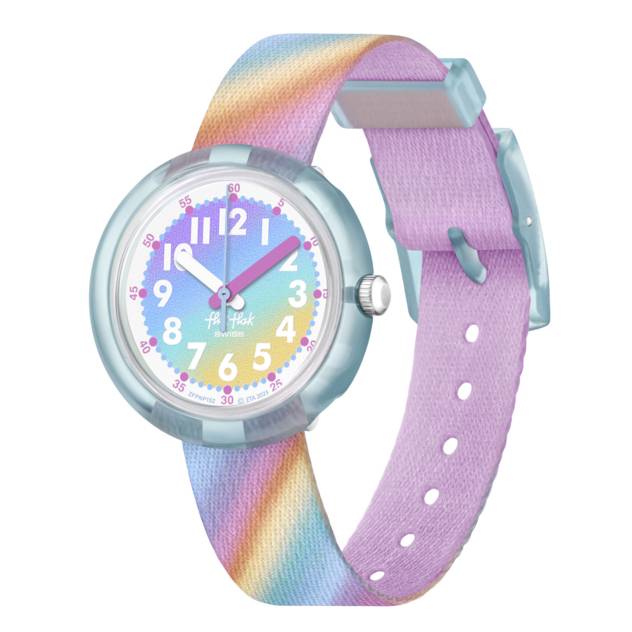 Flik Flak Uhr "Liquid Rainbow" Tiefpreis