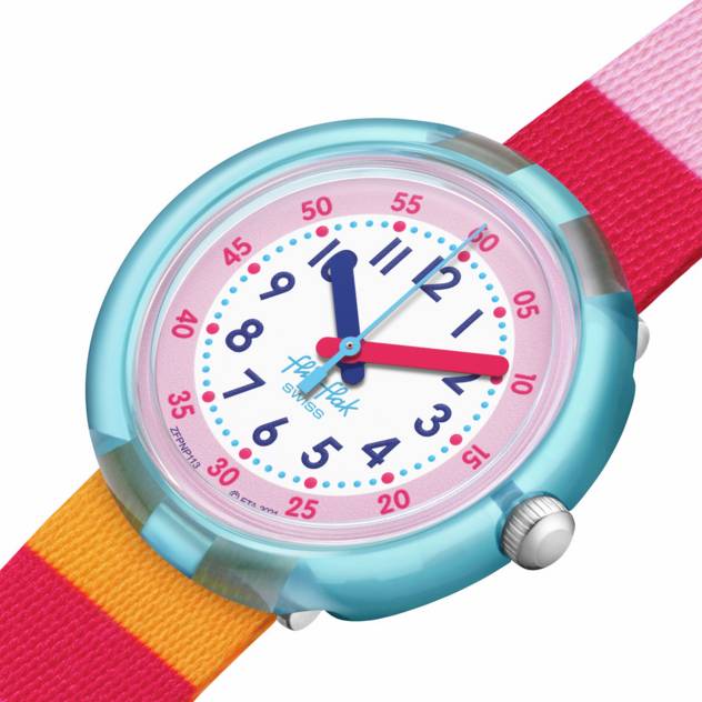 Flik Flak Uhr "Stripy Pink" JETZT KAUFEN