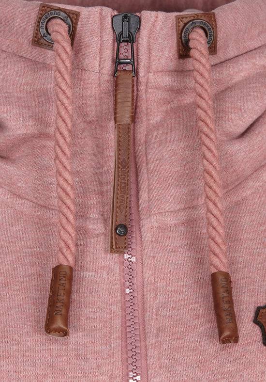 Naketano Brazzo - Schmutzmuschi Pink Melange Günstiger Verkauf