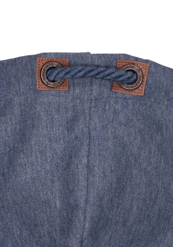 Naketano Darth - Indigo Blue Melange Fabrikverkauf