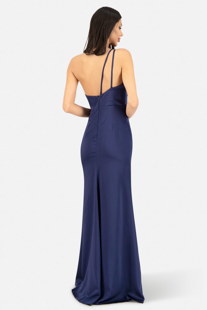 Prestije Maxikleid Satin asymmetrisch im Angebot