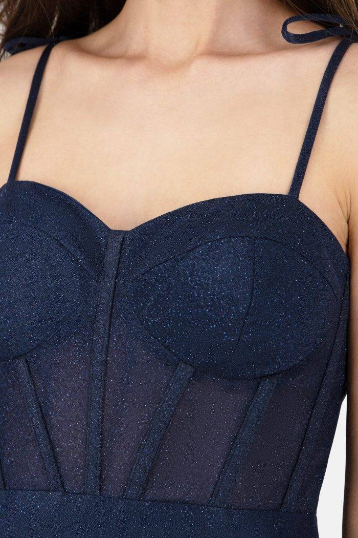 Prestije Ballkleid mit Spaghettiträgern Heißer Verkauf