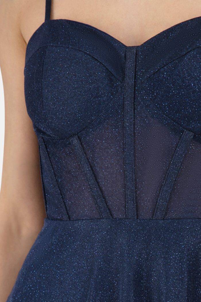 Prestije Ballkleid mit Spaghettiträgern Heißer Verkauf